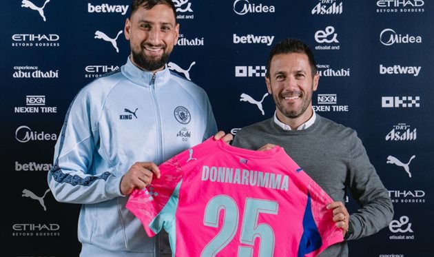 Джанлуїджі Доннарумма, фк Манчестер Сіті