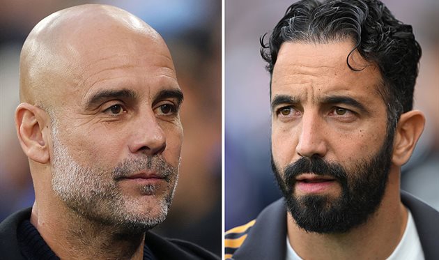 Пеп Гвардіола проти Рубена Аморіма, getty images