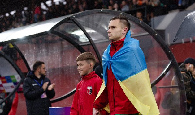 Валентин Горох став основним голкіпером Вереса у цьому сезоні / Фото: НК Верес