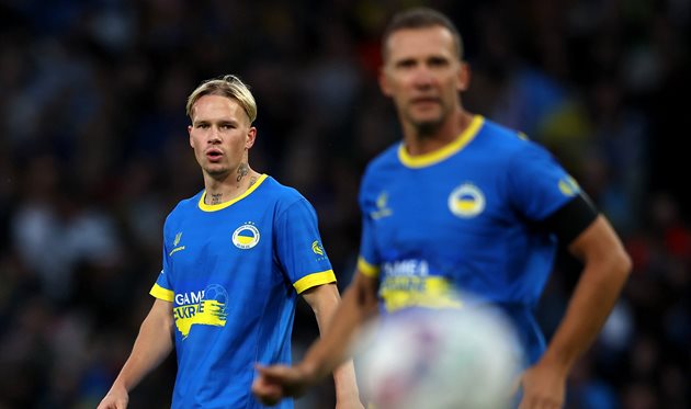 Mikhail Mudryk and Andriy Shevchenko, Getty Images