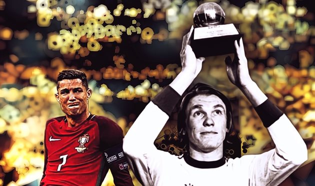 Кріштіану Роналду та Олег Блохін, Football.ua