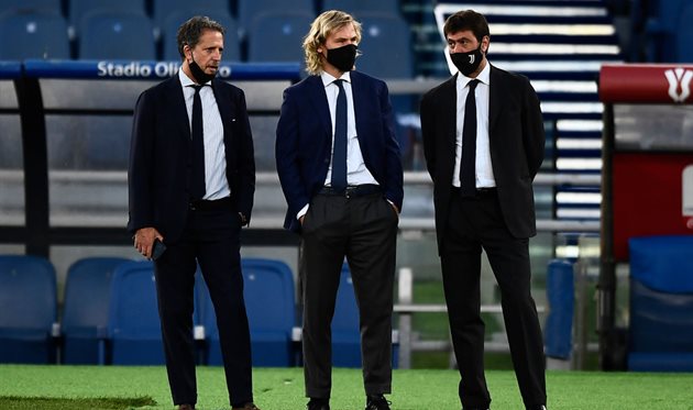 Фабіо Паратічі, Павел Недвед та Андреа Аньєллі, Getty Images