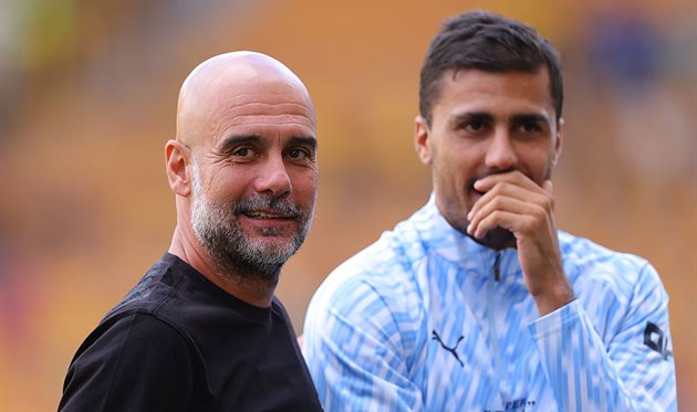 Пеп та Родрі, getty images