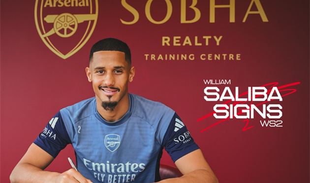 Вільям Саліба, ФК Арсенал