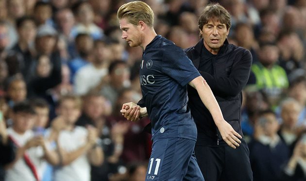 Де Брюйне та Конте, Getty Images