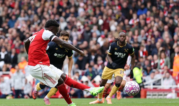 Арсенал - Вест Гем, getty images