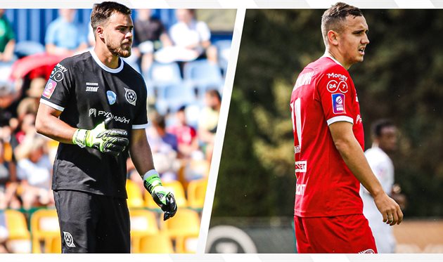 Alexander Kemkin and Arthur Mykytyshyn, FC Kryvbas