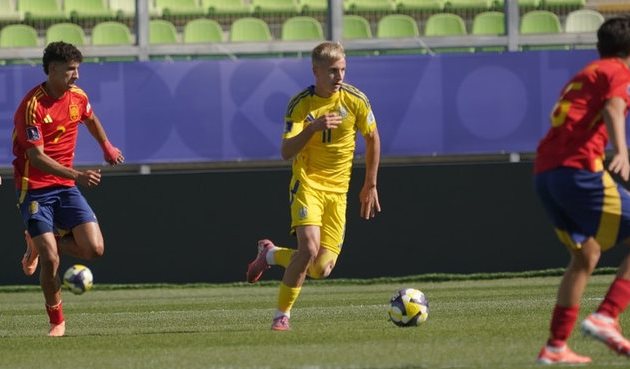 Ukraine U-20-Spain U-20, Photo UAF