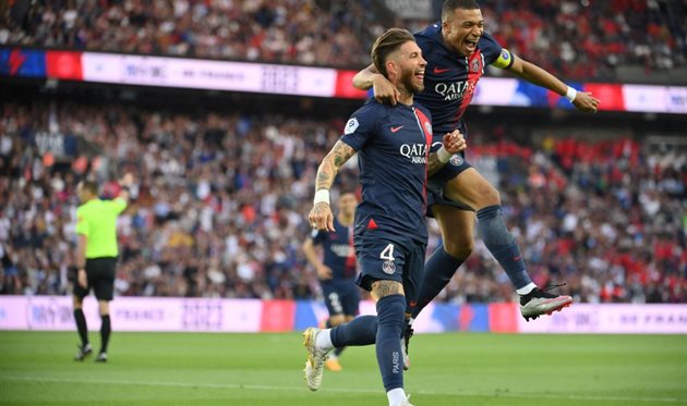 Ramos and Mbappe, Getty Images