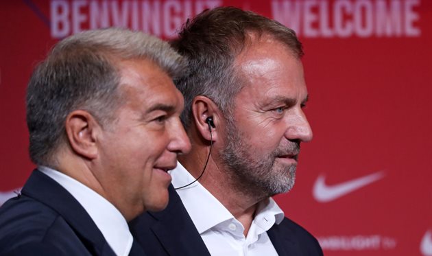 Лапорта та Флік, Getty Images