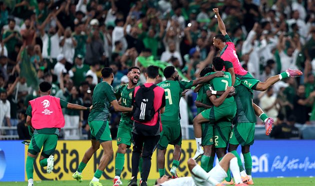 The Saudi Arabia national team, Getty Images