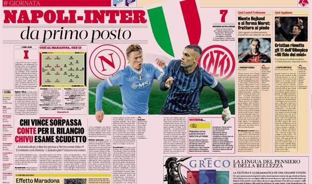 Торіно - Наполі, getty images