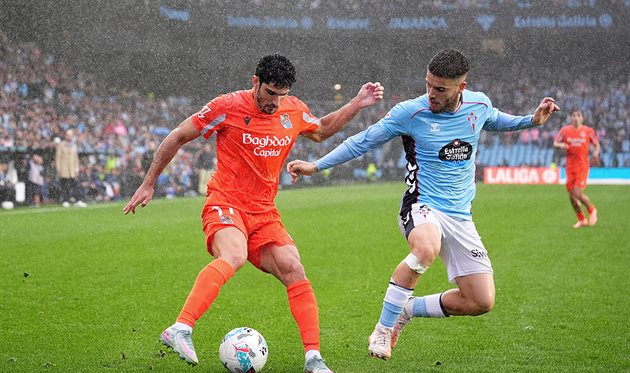 Сельта втратила перемогу граючи у меншості