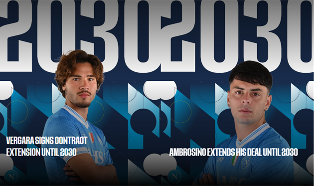 Antonio Vergara and Giuseppe Ambrosino, FC Napoli