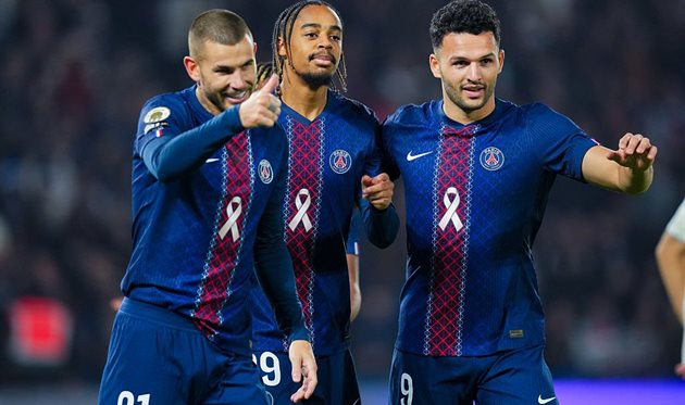 Гравці ПСЖ, getty images