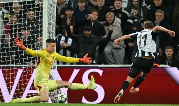 Ньюкасл — Бенфіка, Getty Images