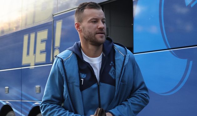 Andriy Yarmolenko, photo FC Dynam Kyiv