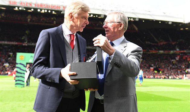 Wenger and Ferguson, getty images