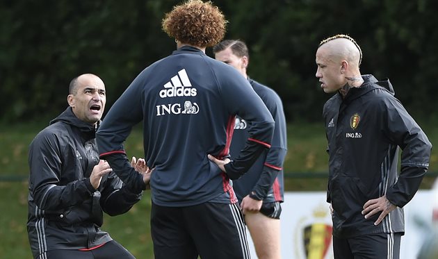 Раджа Наїнгголан дивиться на Роберто Мартінеса, Getty Images