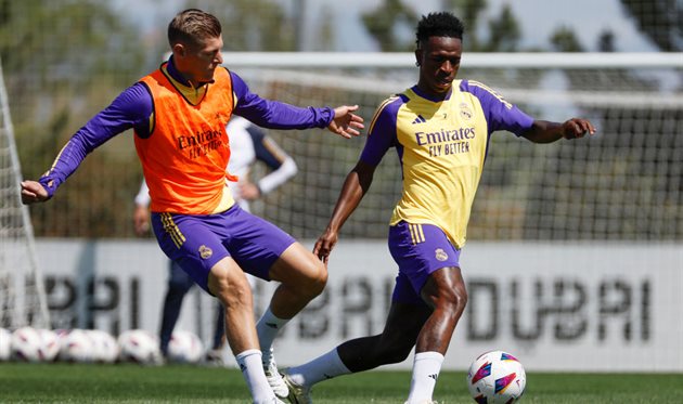 Кроос та Вінісіус, Getty Images