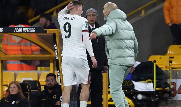 Liam Delap and Enzo Maresca