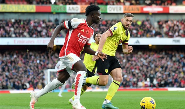 Бернлі — Арсенал у 2023 році, Getty Images