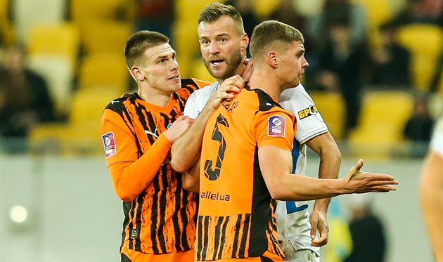 Valery Bondar and Andriy Yarmolenko, FC Dynamo Kyiv