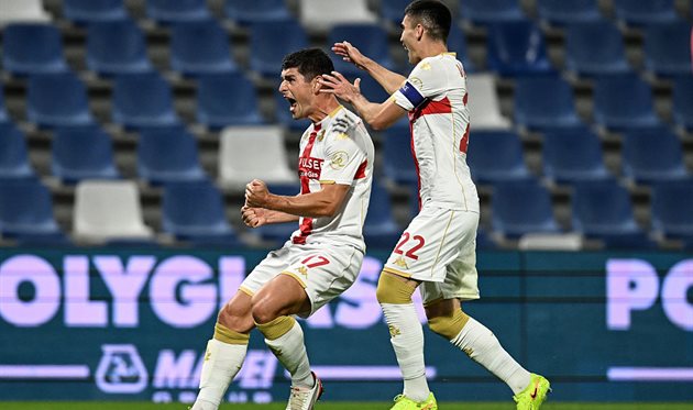 Руслан Маліновський святкує гол, Getty Images