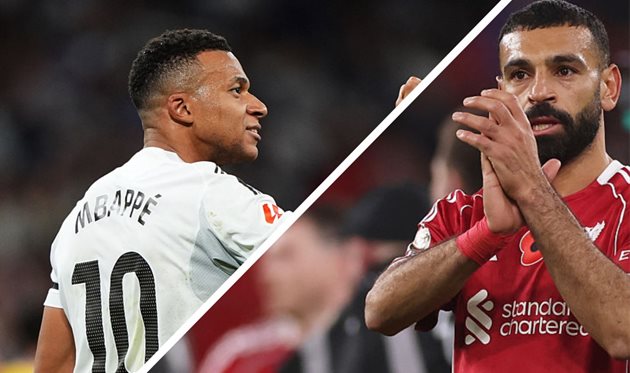 Mbappe and Salah, photo by getty images | football.ua