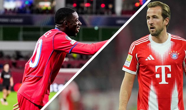 Усман Дембеле та Гаррі Кейн, getty images | football.ua