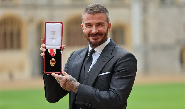 David Beckham Getty Images