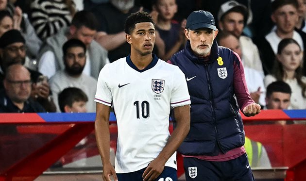 Bellingham and Tuchel, getty images