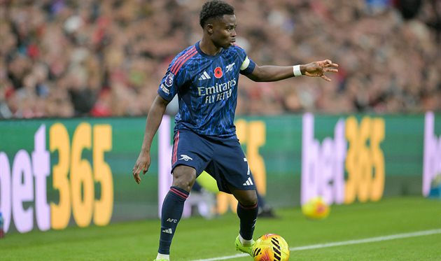 Bukayo Saka, Getty Images