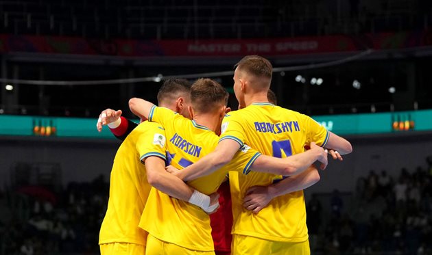Futsal team of Ukraine, getty images