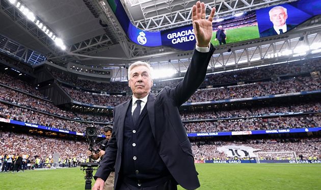 Carlo Ancelotti Getty Images