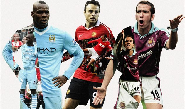 Балотеллі, Бербатов та Ді Каніо, The Telegraph