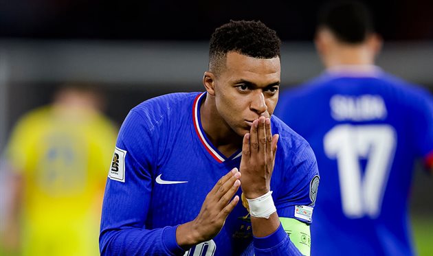 Кіліан Мбаппе, getty images