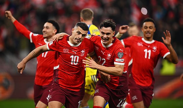 Switzerland - Sweden, getty images