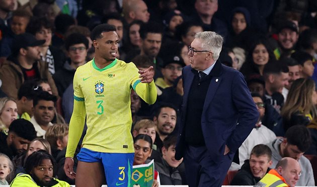 Габріел та Анчелотті, Getty Images