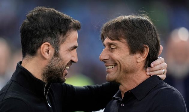 Сеск Фабрегас Антоніо Конте Getty Images