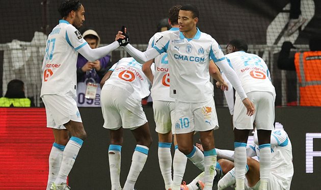 Marseille players, Getty Images