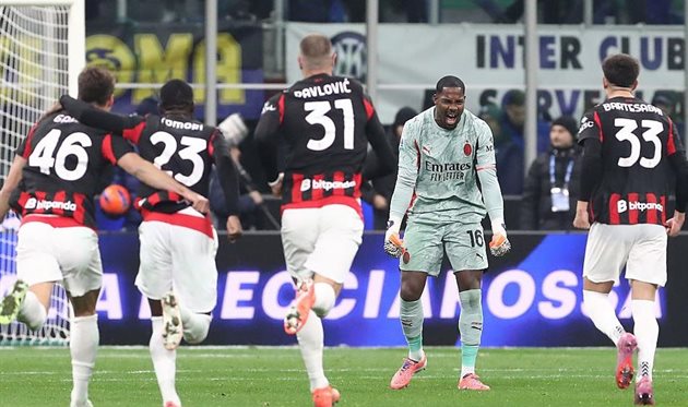 Мілан святкує, getty images