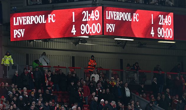Ліверпуль — ПСВ, Getty Images