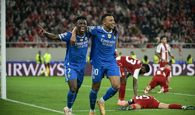 Olympiakos - Real Madrid, getty images
