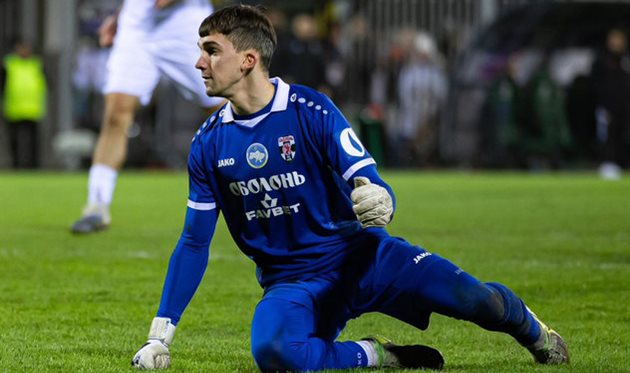 Nazarii Fedorivskyi, photo FC Obolon