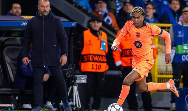 Hans-Dieter Flick Lamin Yamal Getty Images