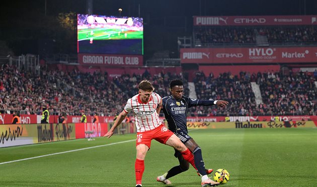 Tsygankov in the match with Real Madrid, Getty Images