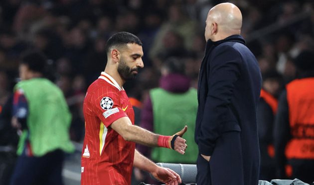 Мохамед Салах та Арне Слот, Getty Images