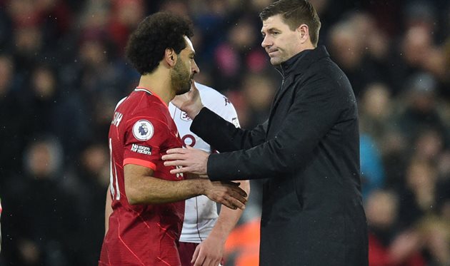 Мо Салах та Стівен Джеррард, Getty Images