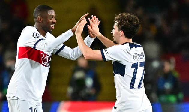 Усман Дембеле та Вітінья, Getty Images